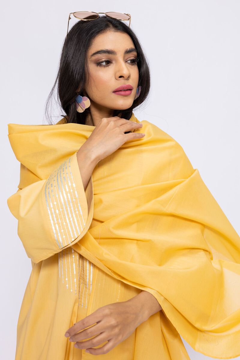 Dyed Embroidered | Lawn | Stole | null