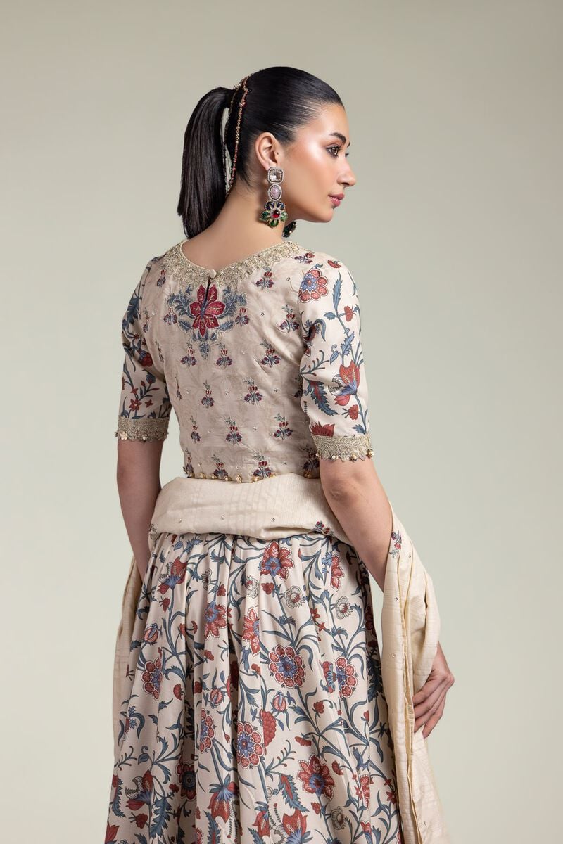 Embroidered | Raw Silk | Lehenga Choli Set | USD 155.00