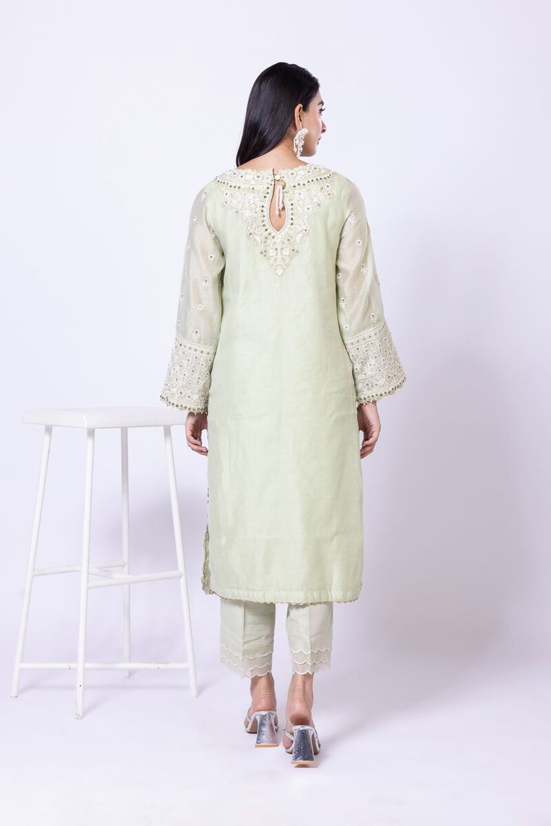 Embroidered | Viscose Polyester Net | Kurta | USD 32.50