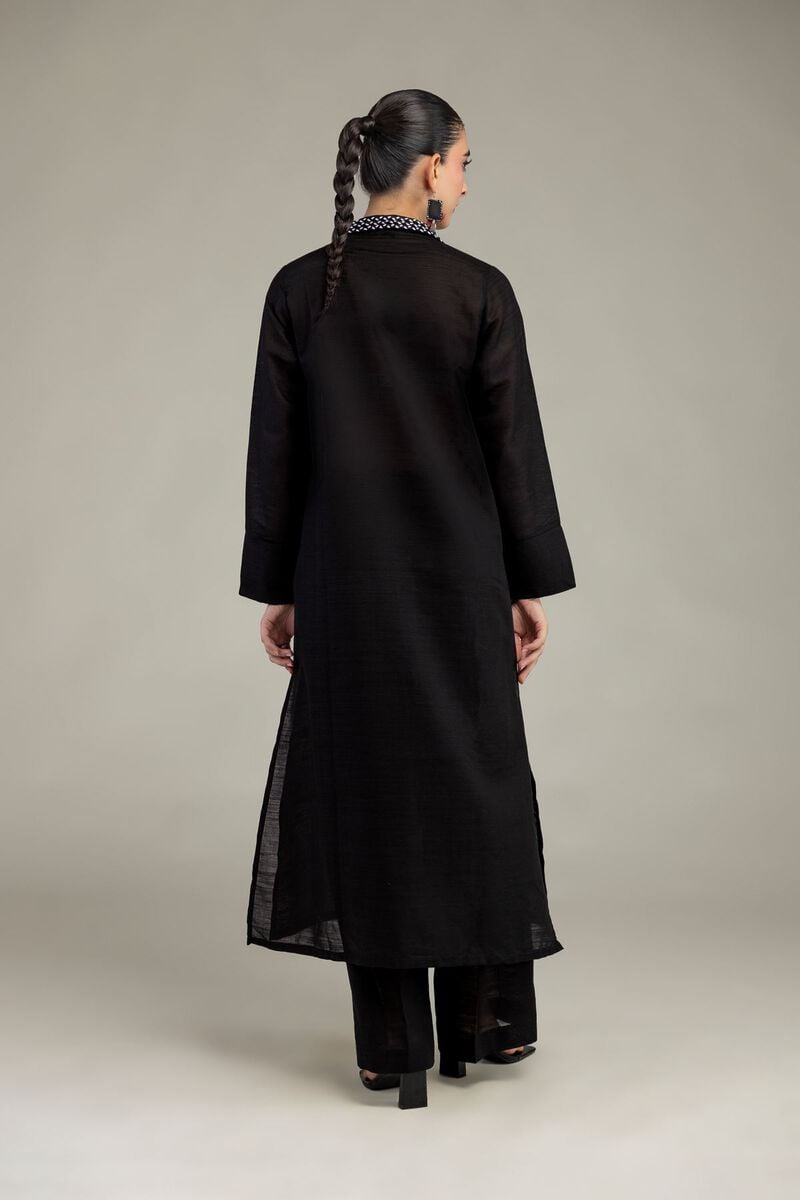 Dyed | Textured Cotton | Longline Cotton Kurta | USD 35.00