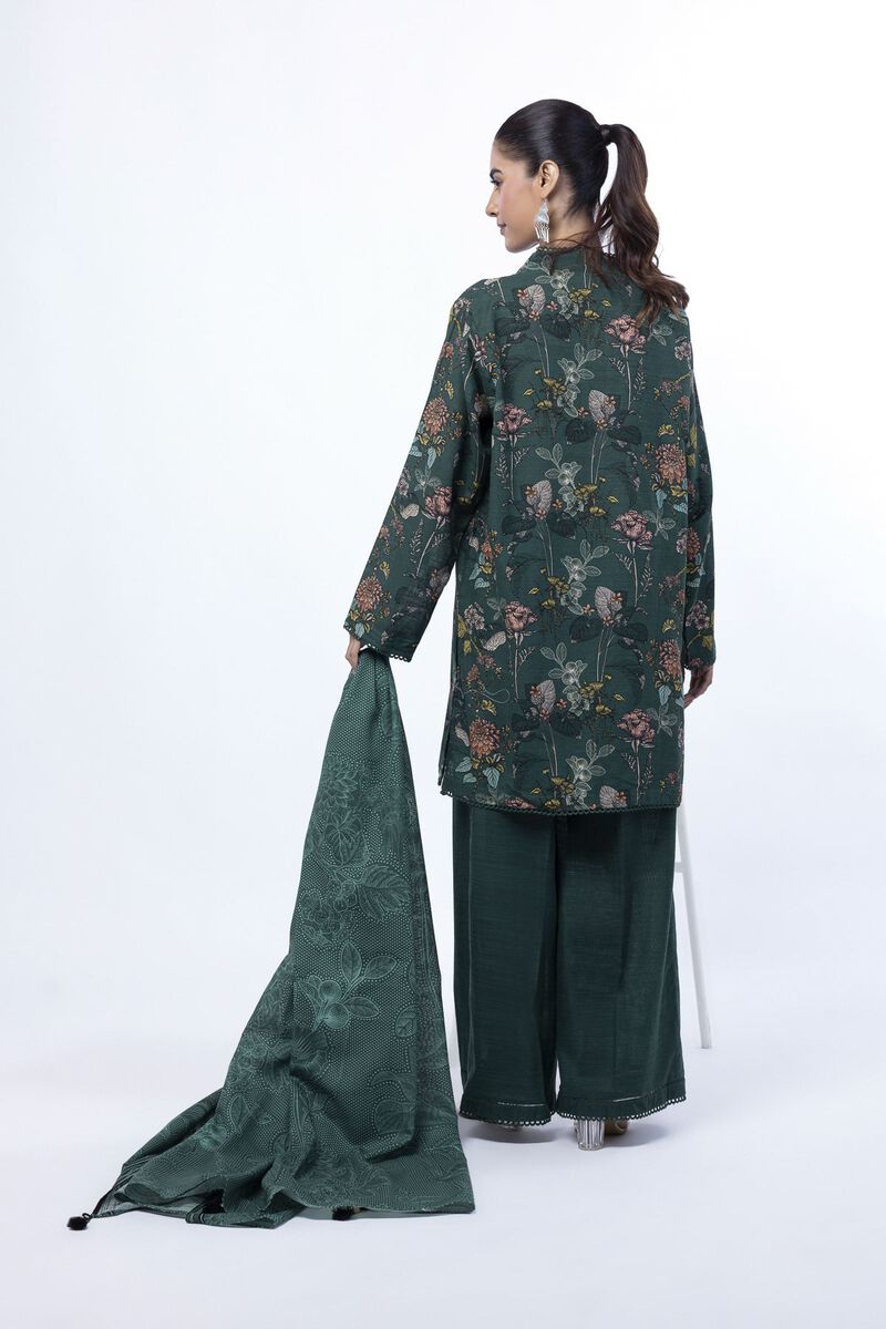 Printed | Light Khaddar | Tailored 3 Piece | USD 45.00