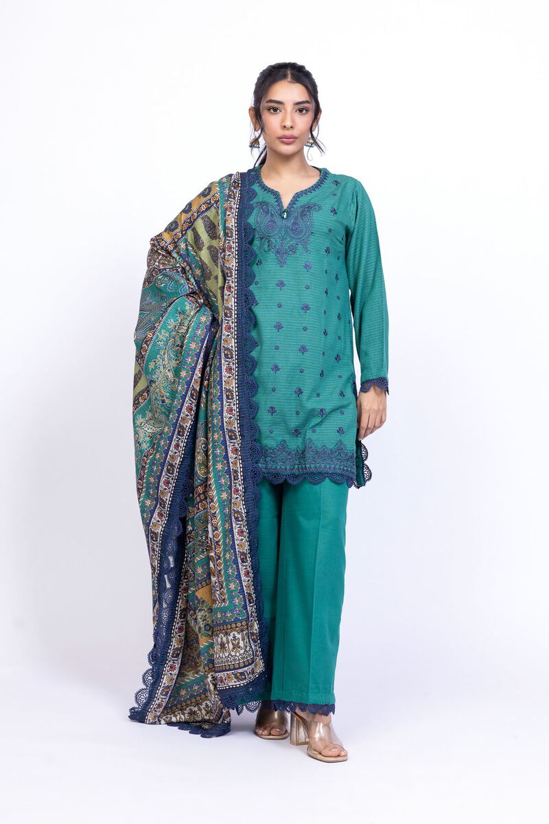 Embroidered | Textured Cotton | Kurta | USD 40.00