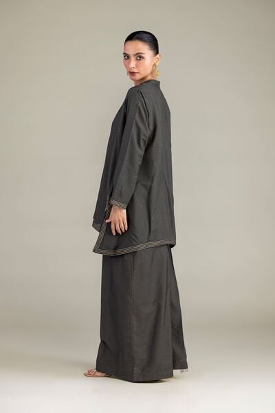 Dyed | Raw Silk | Solid Silk Pants | USD 30.00