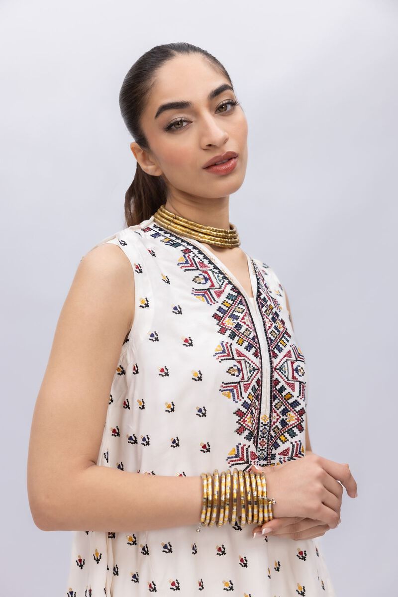 Embroidered | Russian Raw Silk | Kurta | USD 22.50
