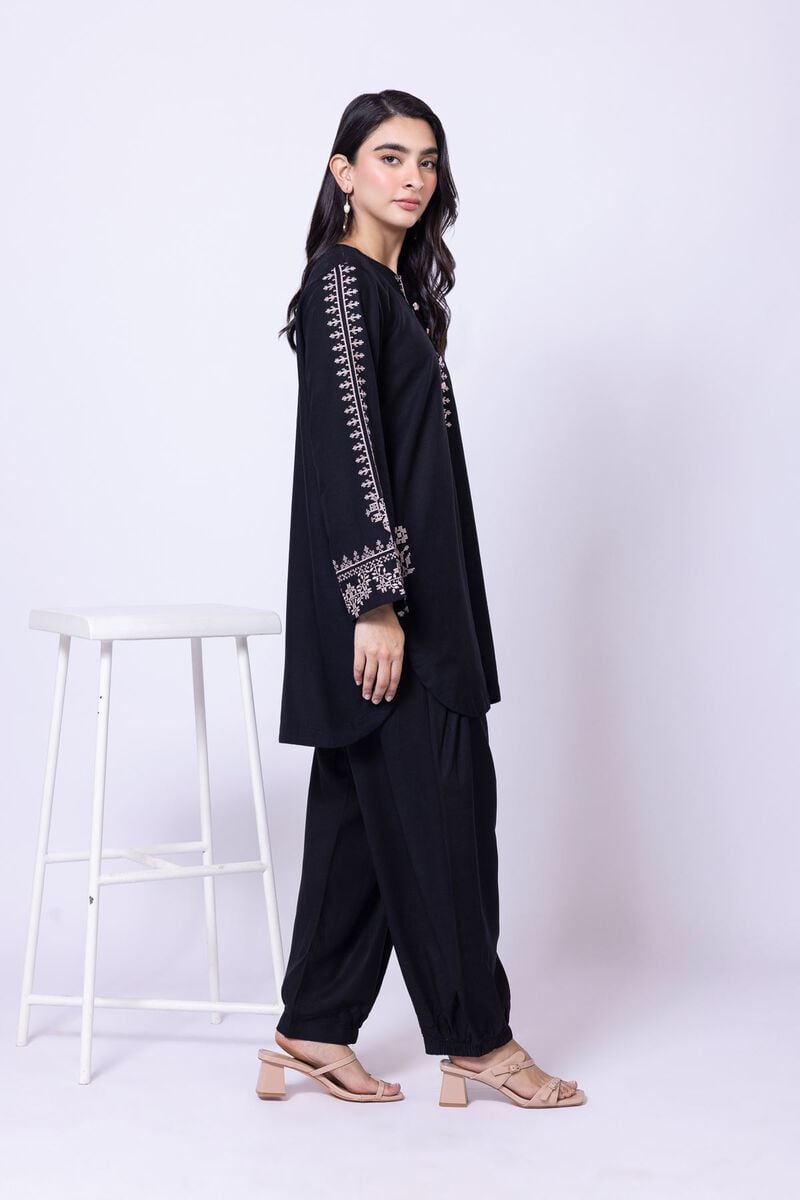 Embroidered | Dull Raw Silk | Kurta | USD 30.00