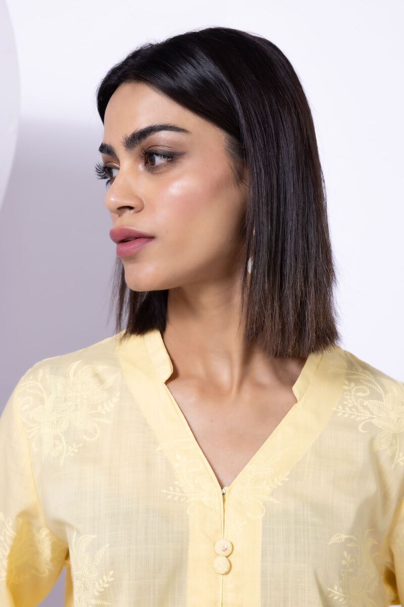 Printed | Crosshatch Poplin | Kurta | USD 9.00