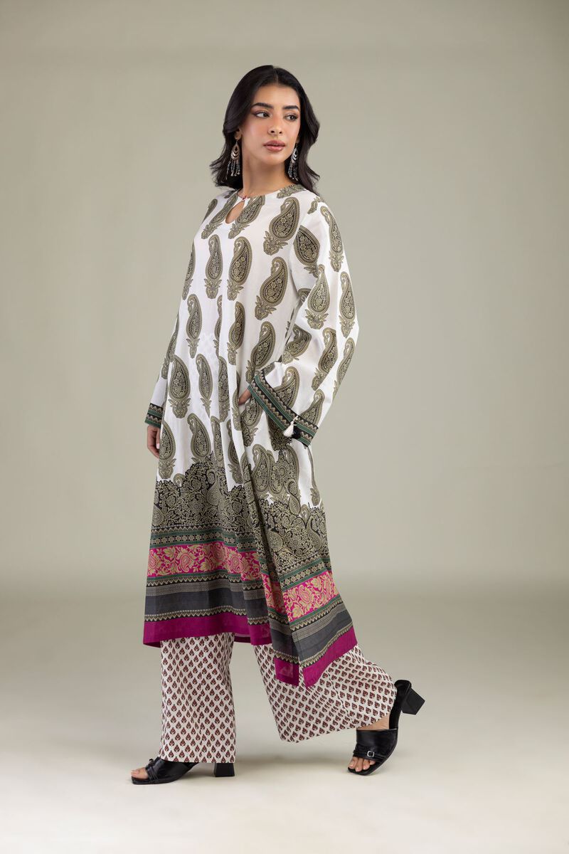 Printed | Cambric | Cambric Tailored 2-Piece | USD 45.00