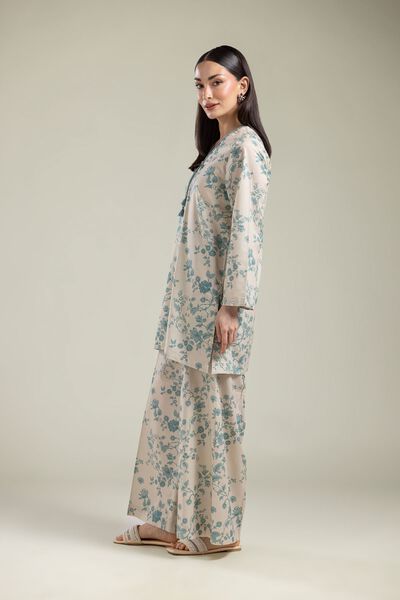 Printed | Cotton Viscose | Floral Cotton Pants | USD 30.00
