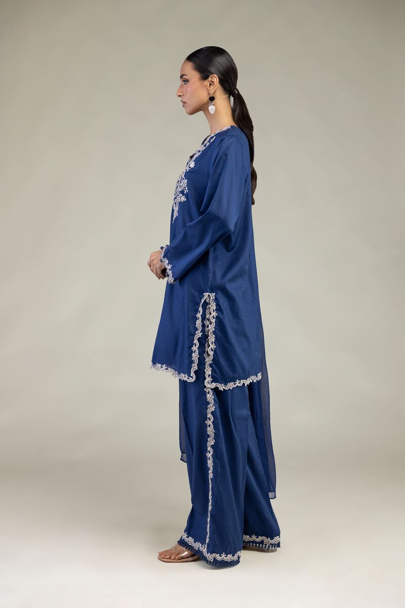 Embroidered | Dobby | Tailored 3-Piece Set | USD 80.00