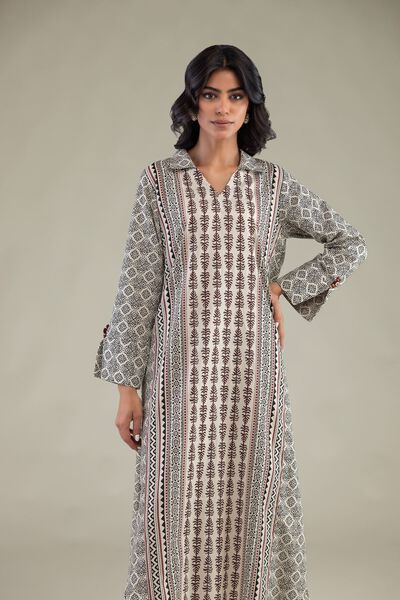Printed | Cambric | Cambric Longline Kurta | USD 35.00