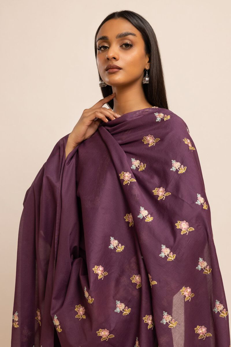 Embroidered | Lawn | Dupatta | null