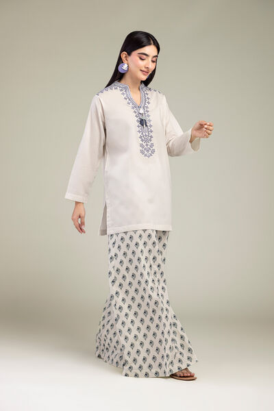Embroidered | Cambric | Printed Cambric Pants | USD 30.00