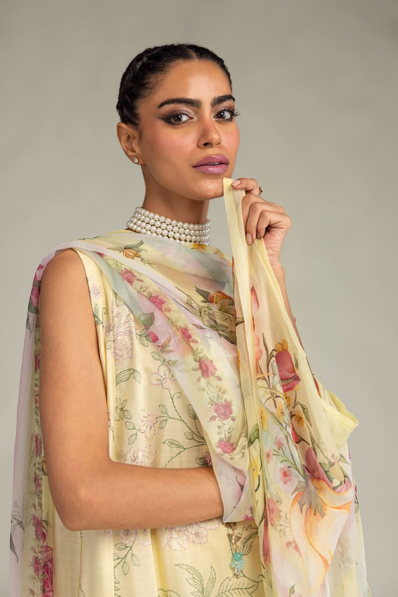 Embroidered | Mesuri | Floral Mesuri Dupatta | USD 30.00