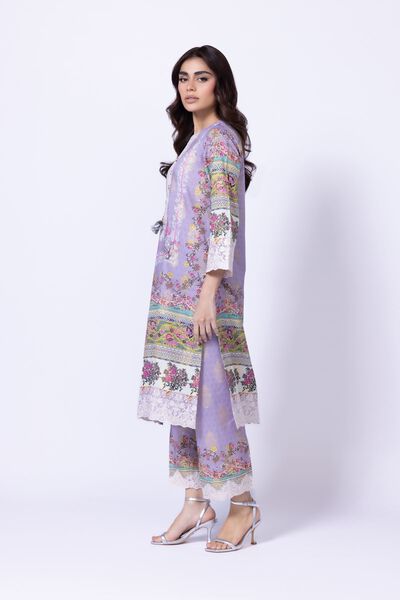 Embroidered | Cotton Polyester Broshia Jacquard | Pants | USD 12.00