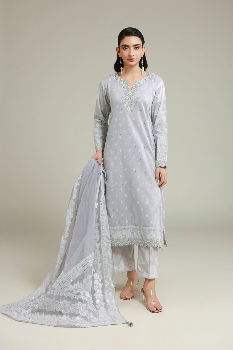 Embroidered | Cambric | Cambric Tailored 3-piece | USD 85.00