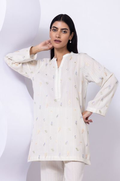 Embroidered | Leno | Kurta | USD 15.00