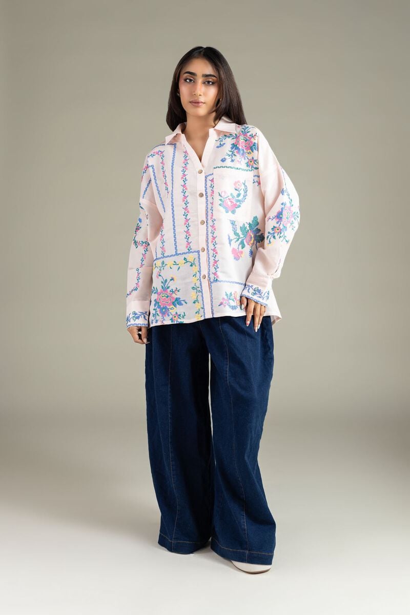 Embroidered | Mesuri | Shirt | USD 17.50