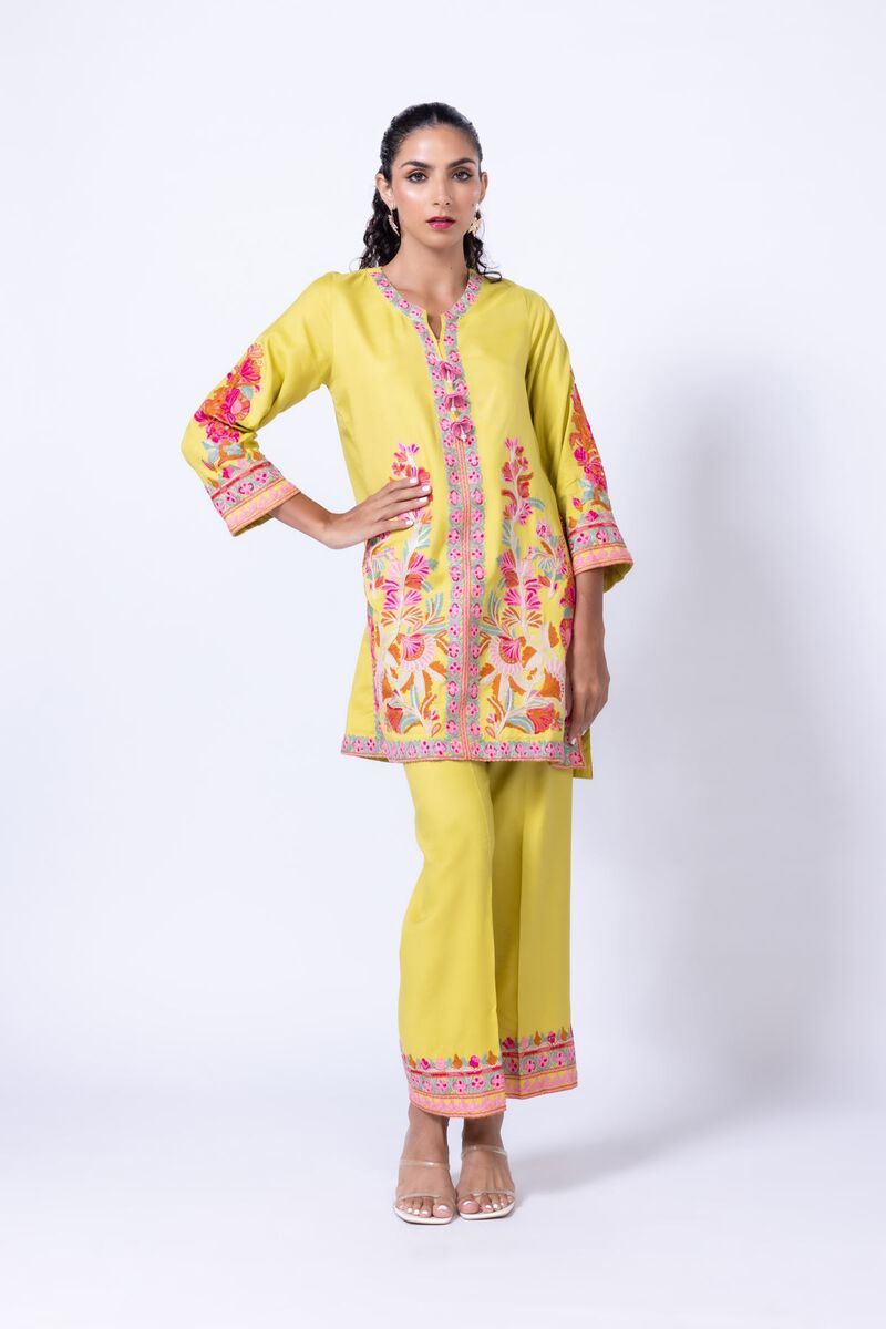 Embroidered | Raw Silk | Kurta | USD 30.00
