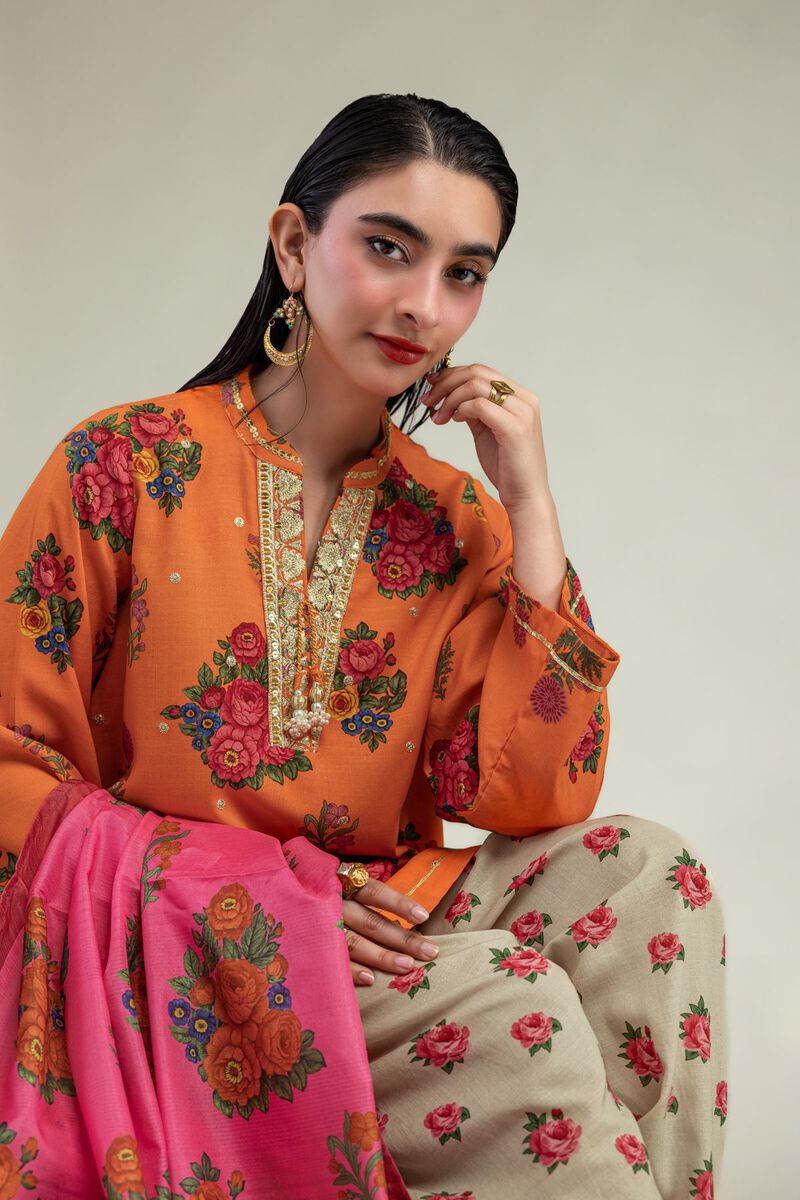 Embroidered | Mesuri | Floral Mesuri Dupatta | USD 30.00