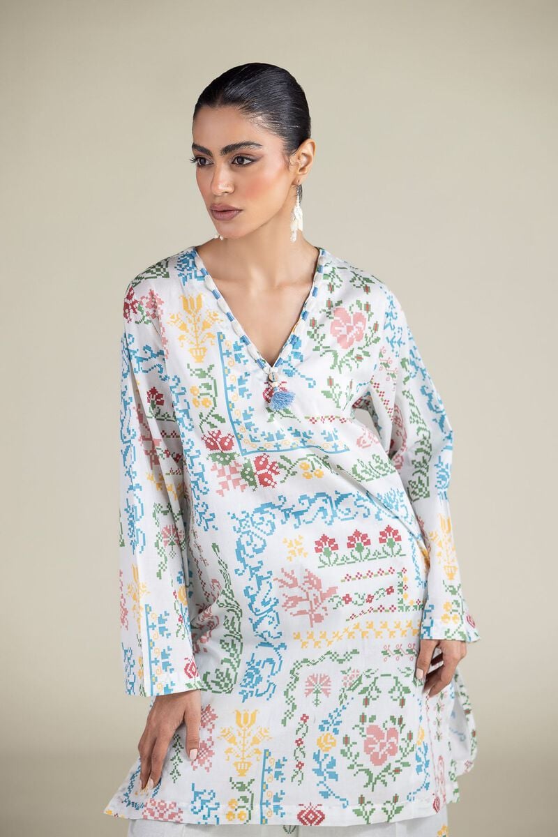 Printed | Cambric | Tailored Cambric Set | USD 40.00