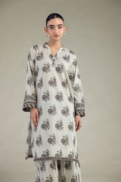 Printed | Cambric | Floral Longline Kurta | USD 35.00