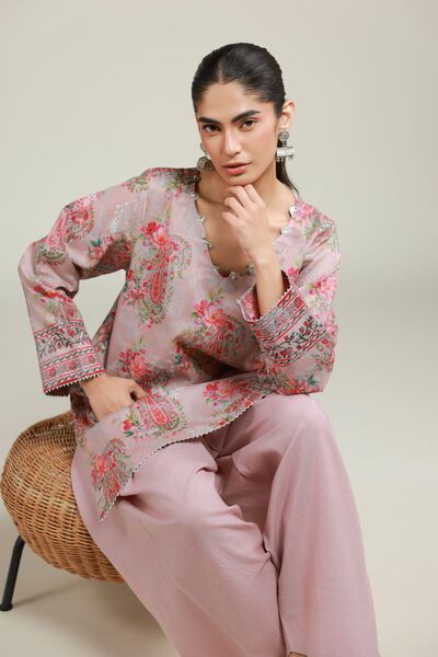 Printed | Jacquard | Tailored 2 Piece | Top and Bottom | USD 45.00