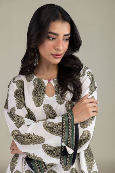 Printed | Cambric | Cambric Tailored 2-Piece | USD 45.00