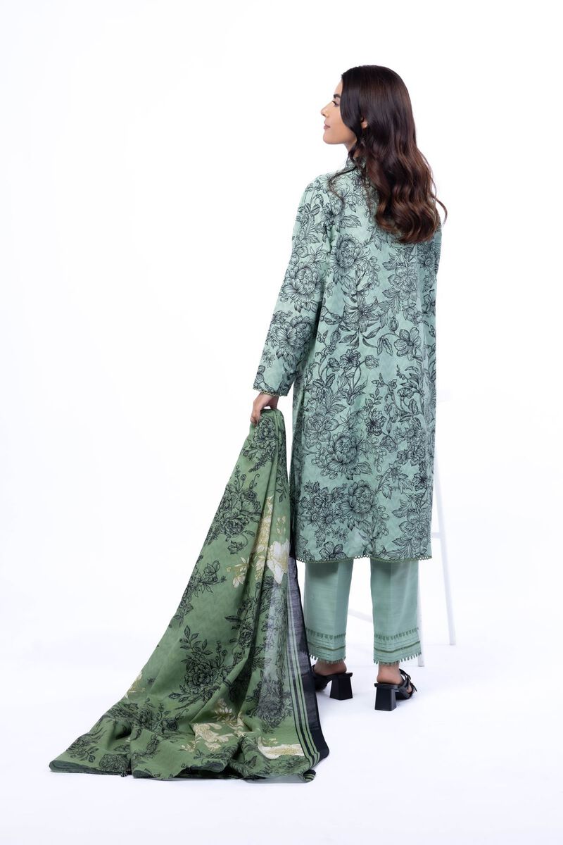 Printed | Light Khaddar | Tailored 3 Piece | USD 45.00