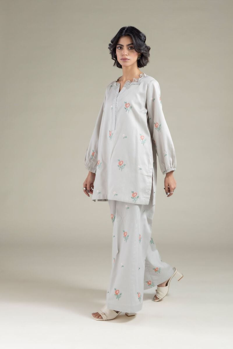 Embroidered | Textured Cotton | Kurta | USD 35.00