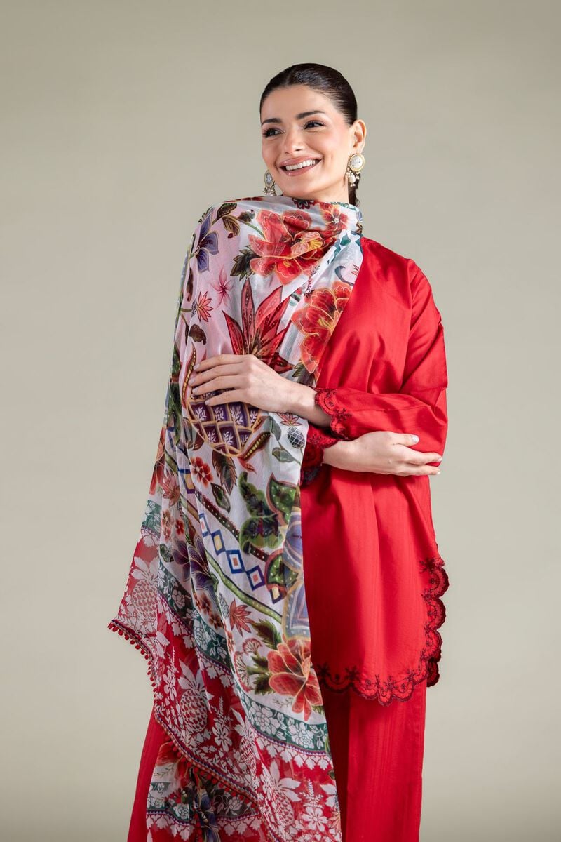 Embroidered | Chiffon | Dupatta | USD 30.00