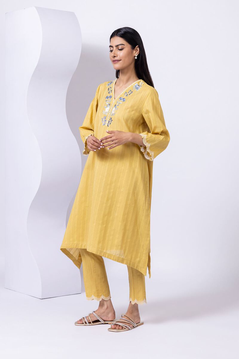 Embroidered | Leno | Pants | USD 6.00
