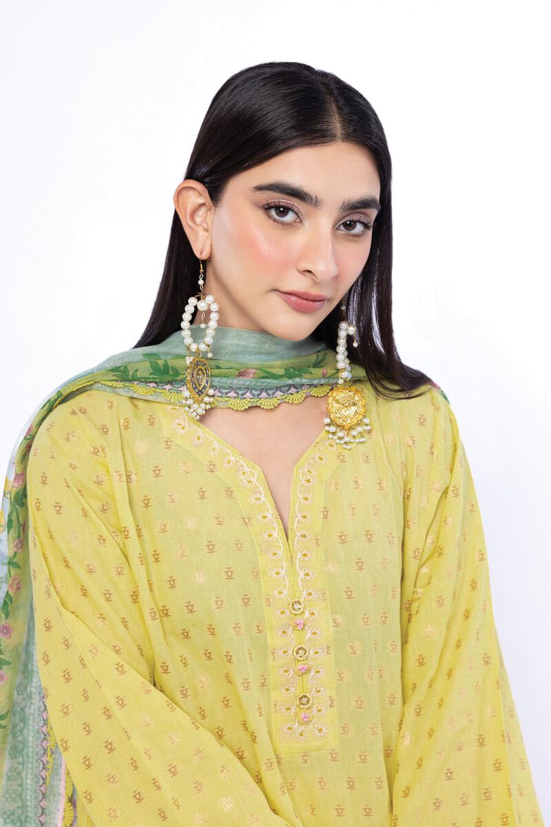 Dyed | Jacquard | Tailored 3 Piece | USD 85.00