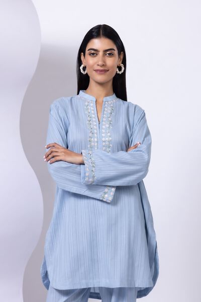 Embroidered | Leno | Kurta | USD 15.00