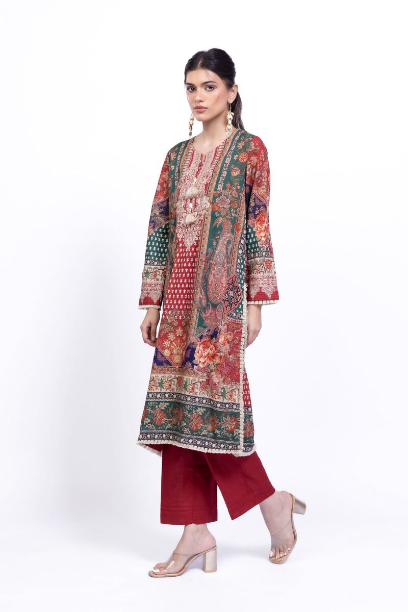 Embroidered | Textured Cotton | Kurta | USD 35.00