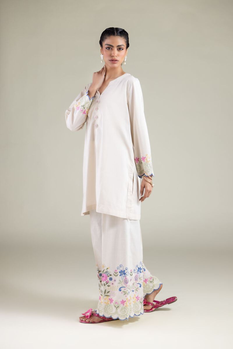 Embroidered | Textured Cotton | Kurta | USD 35.00