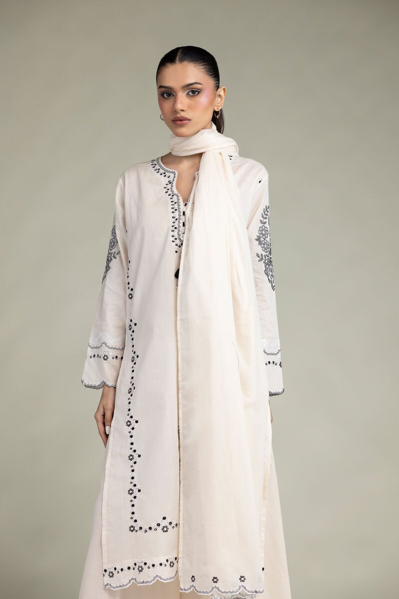 Embroidered | Lawn | Floral Lawn Dupatta | USD 30.00