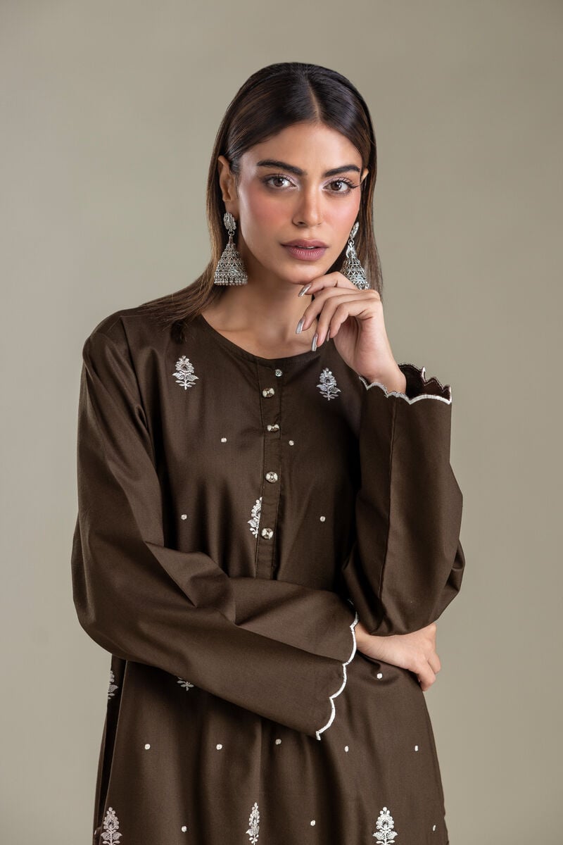 Embroidered | Blended Viscose | Tailored 2 Piece | null