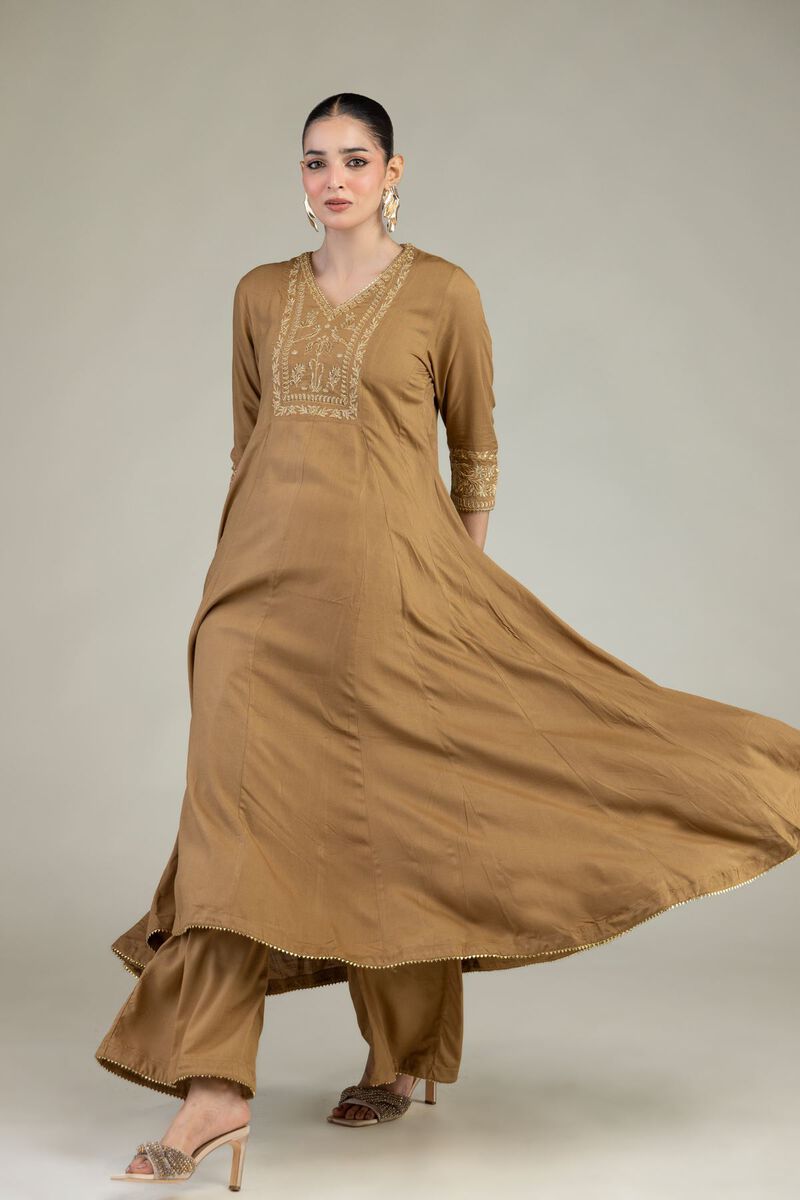 Embroidered | Raw Silk | Raw Silk Pants | USD 35.00
