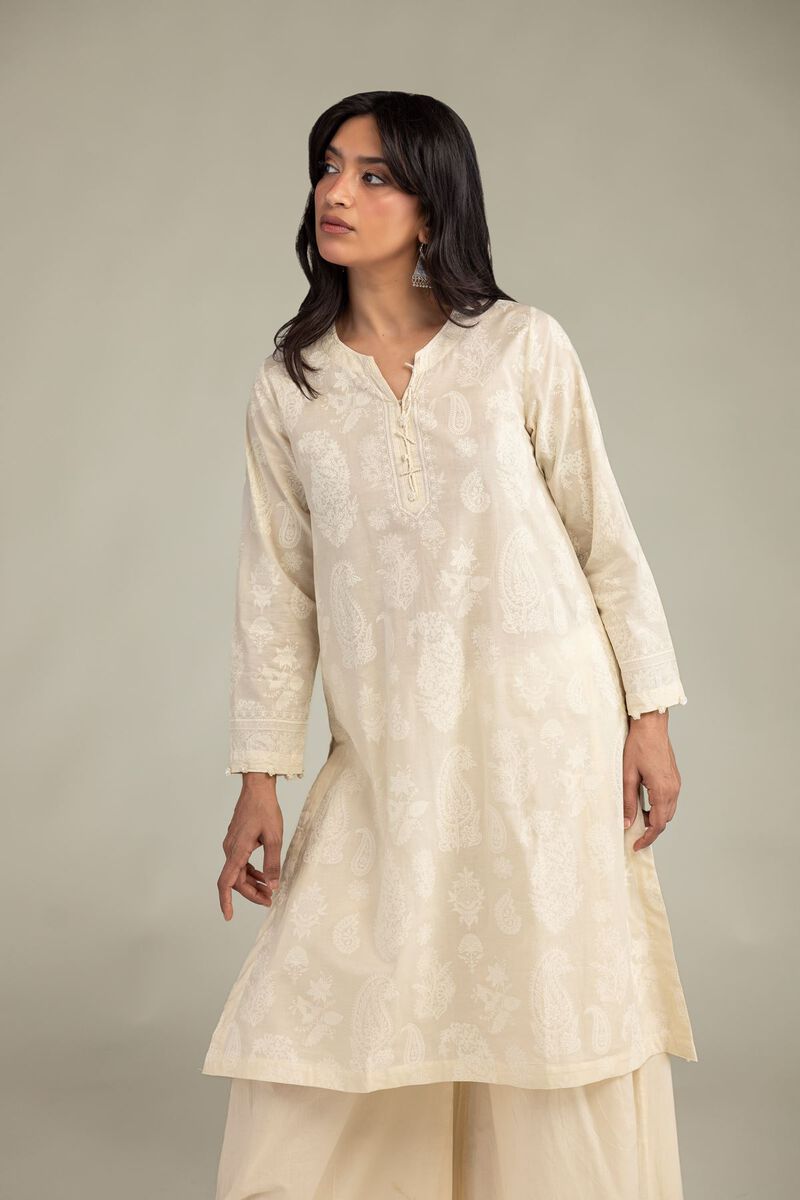 Cambric | Cambric Floral Kurta | USD 40.00