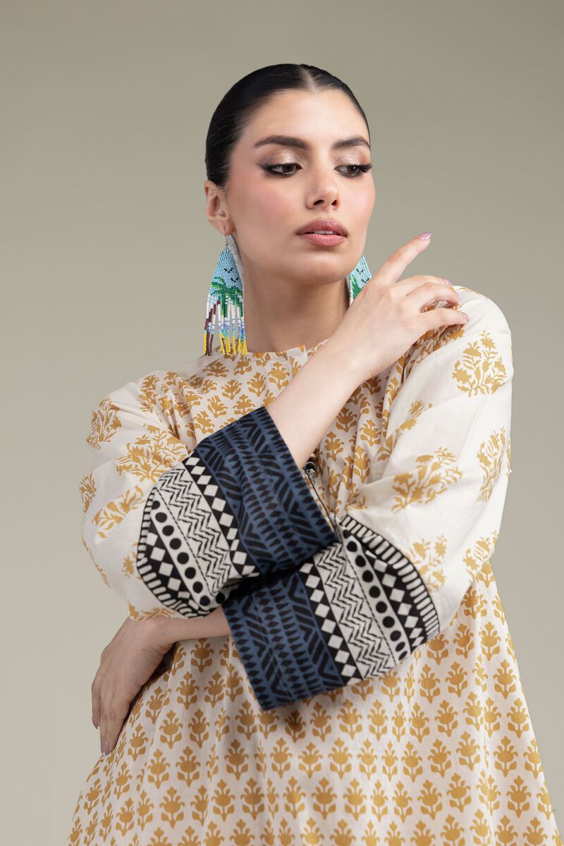 Printed | Cambric | Short Cambric Kurta | USD 30.00