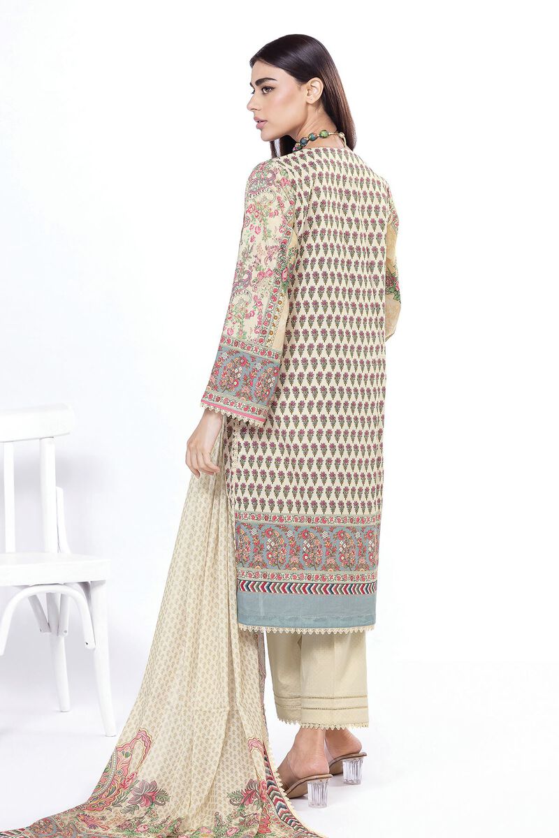 Printed | Dobby | Fabrics 3 Piece | null