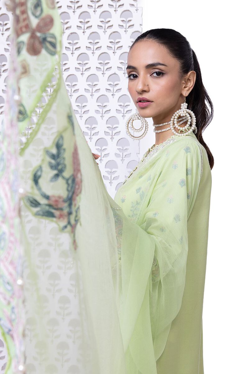Embroidered | Bamber Chiffon | Dupatta | null