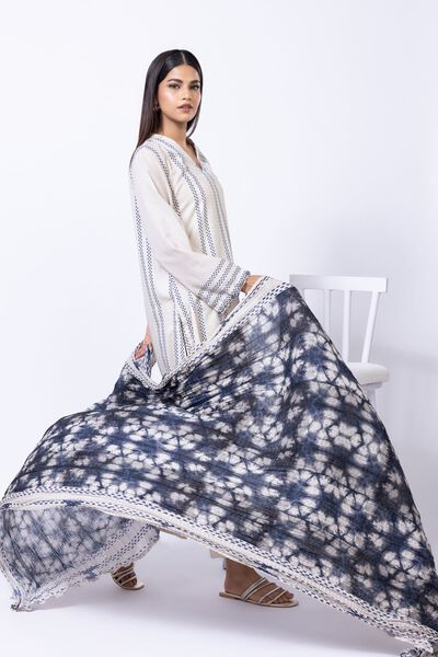 Printed | Voile | Dupatta | USD 15.00