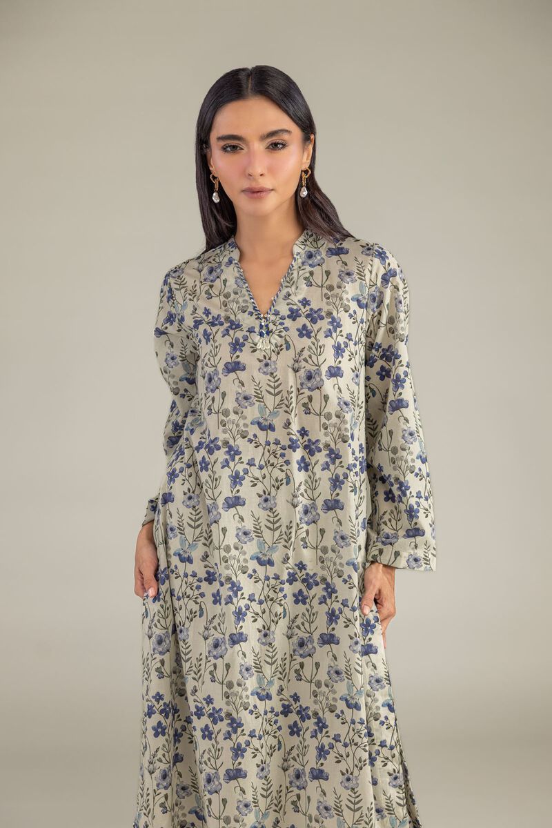 Printed | Cambric | Floral Longline Kurta | USD 35.00