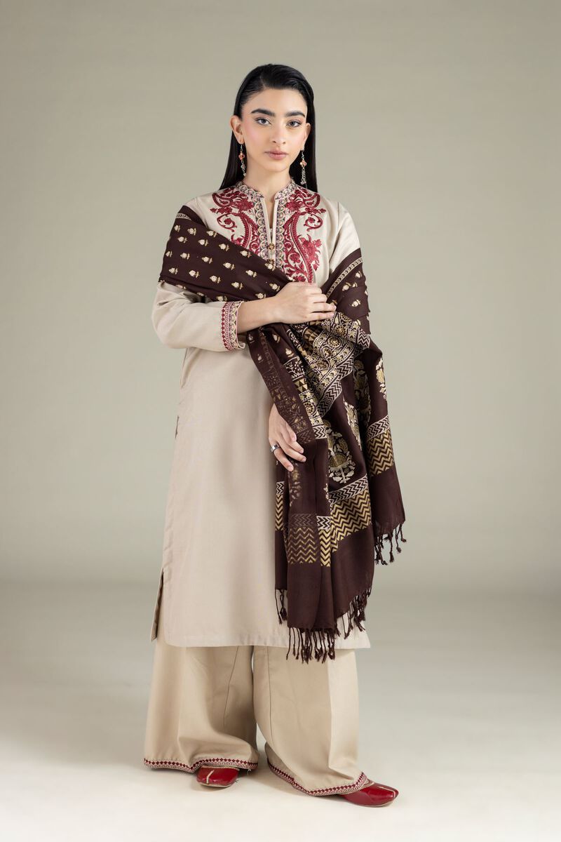 Embroidered | Heavy Blended Viscose | Pants | null