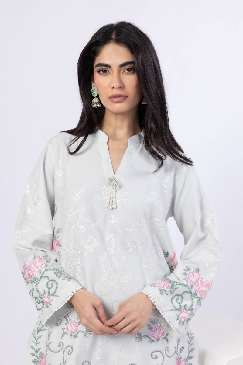 Embroidered | Raw Silk | Kurta | USD 22.50