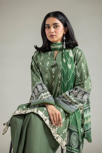 Embroidered | Lawn | 3-Piece Lawn Tailored Set | USD 65.00