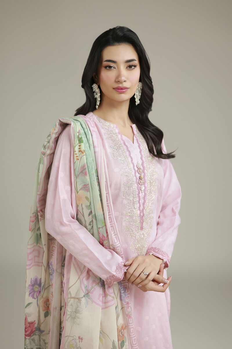 Embroidered | Broshia | Tailored 3-Piece Outfit | USD 80.00