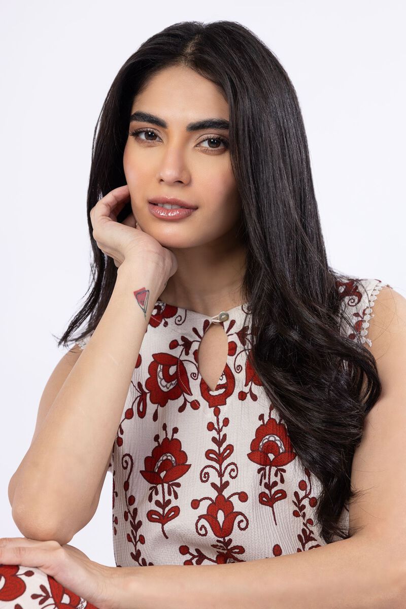 Printed | Ripple Crinkle | 2 Piece Co-ord Set | USD 12.90