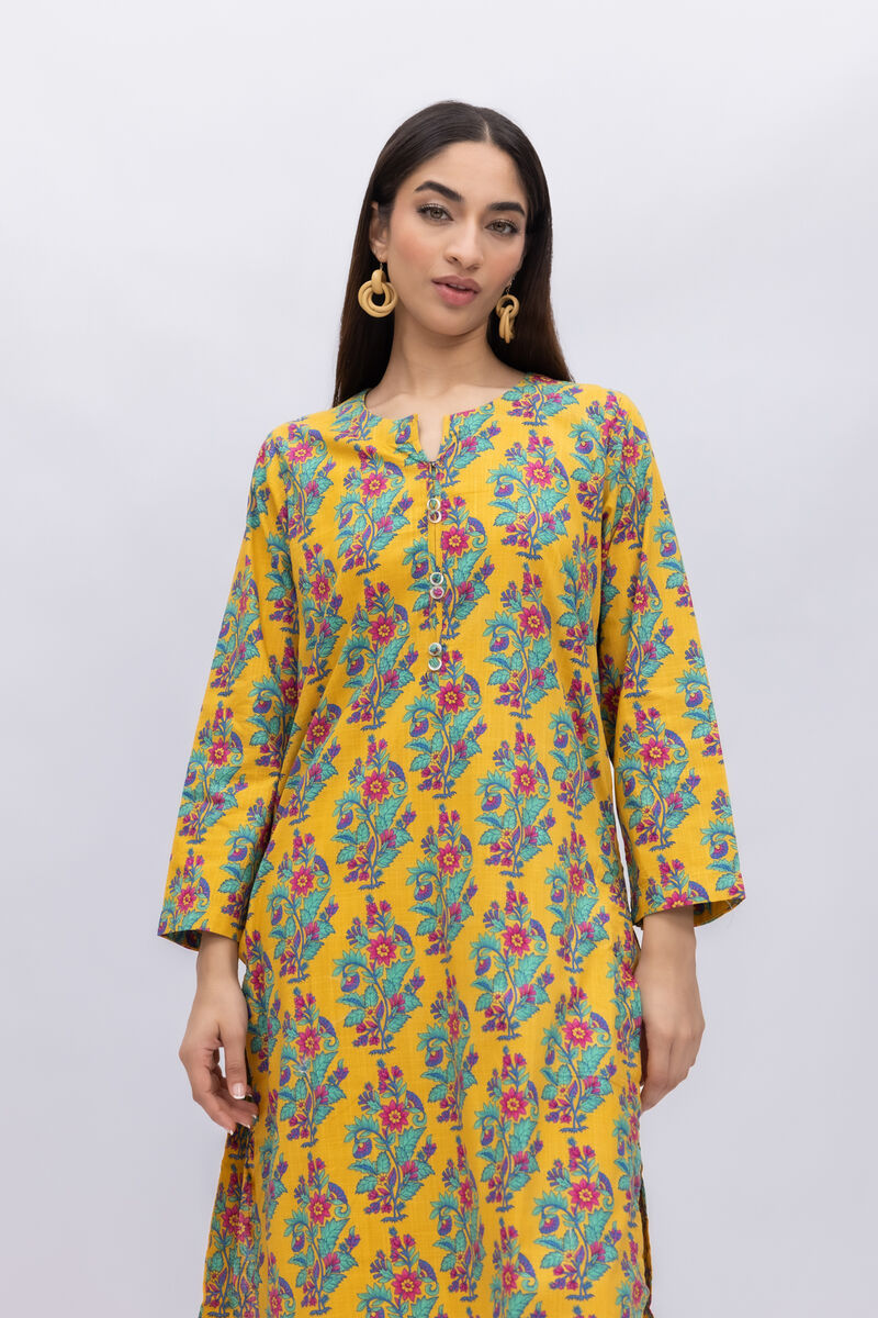 Printed | Crosshatch Poplin | Kurta | USD 7.50